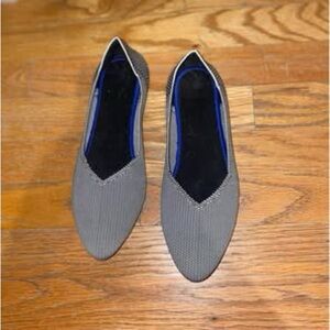 Grey Dress Flats Size 8 Women’s